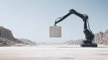 Abstrakte Illustration für Eigenverantwortung und Einfluss im 1inch-Ökosystem